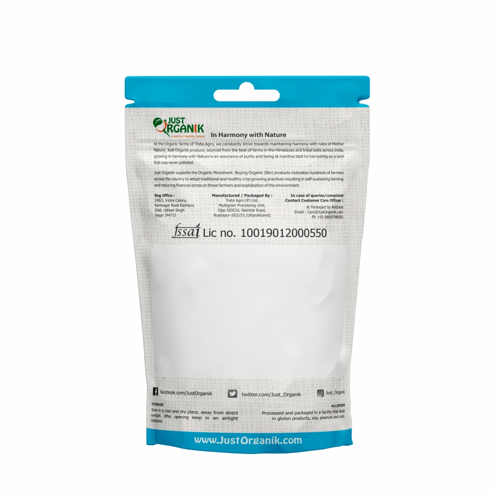 Just Organik Organic Quinoa White Flour 500g