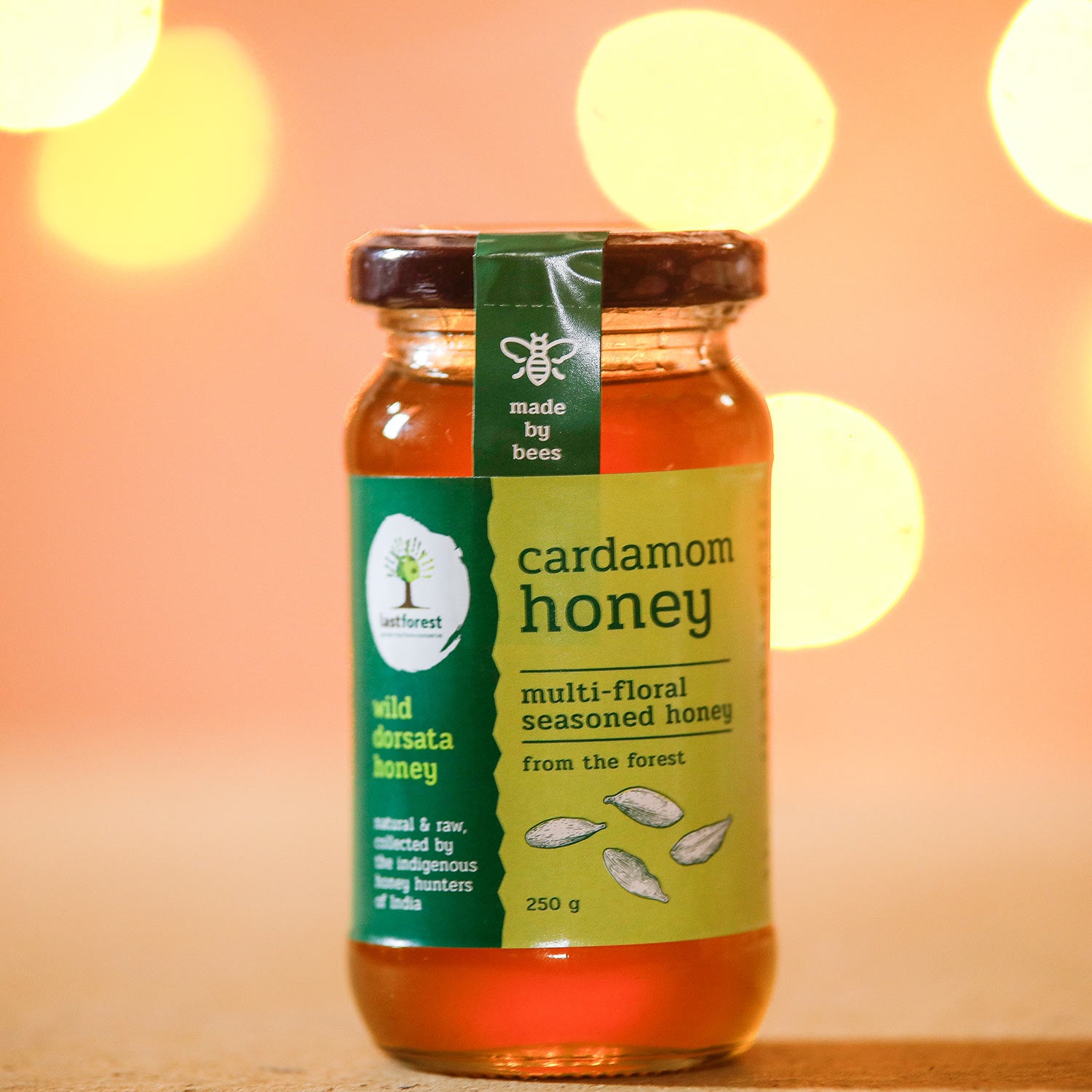 Last Forest Cardamom Spiced Wild Honey 250gms