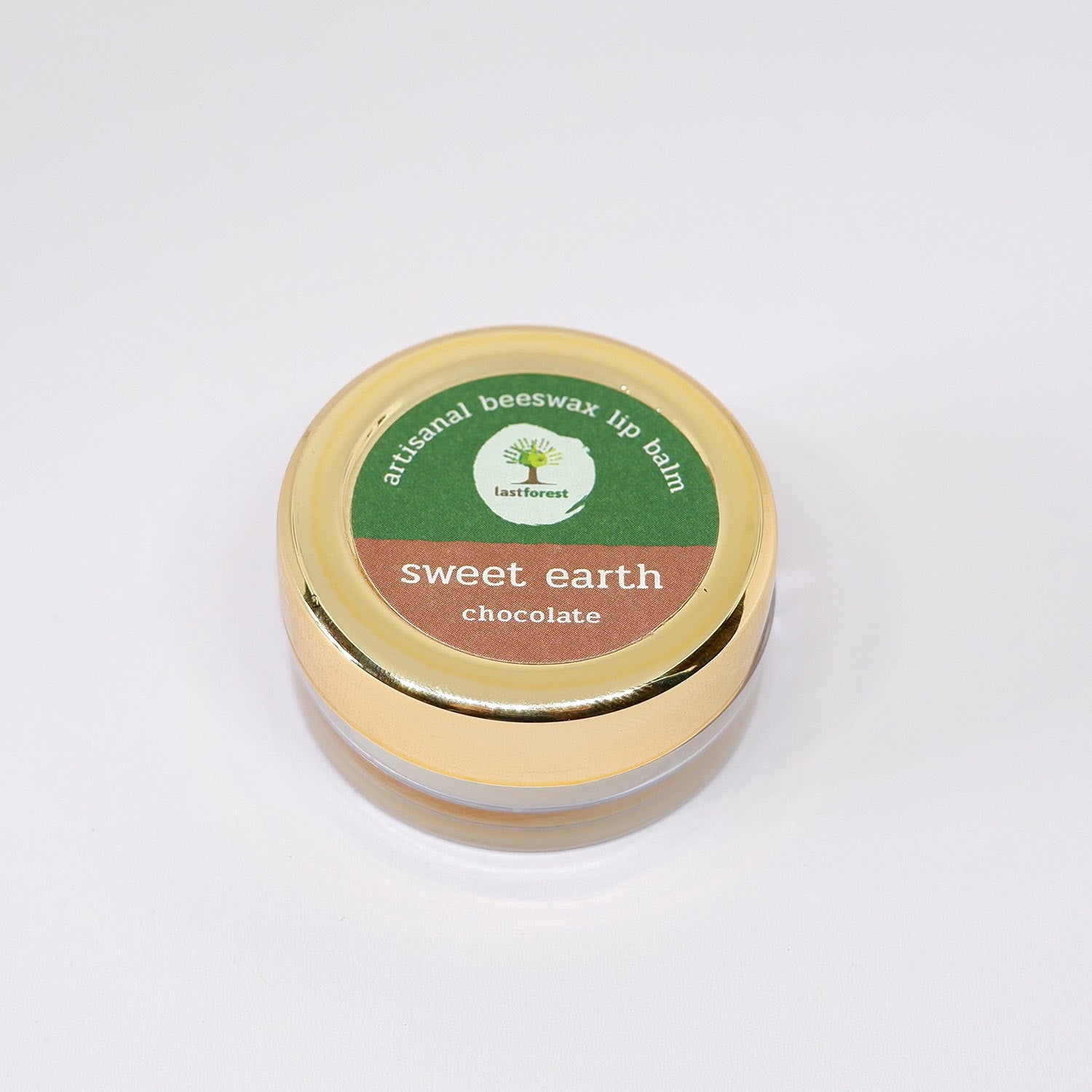 Last Forest Artisanal, Handmade Beeswax Lip Balm Chocolate
