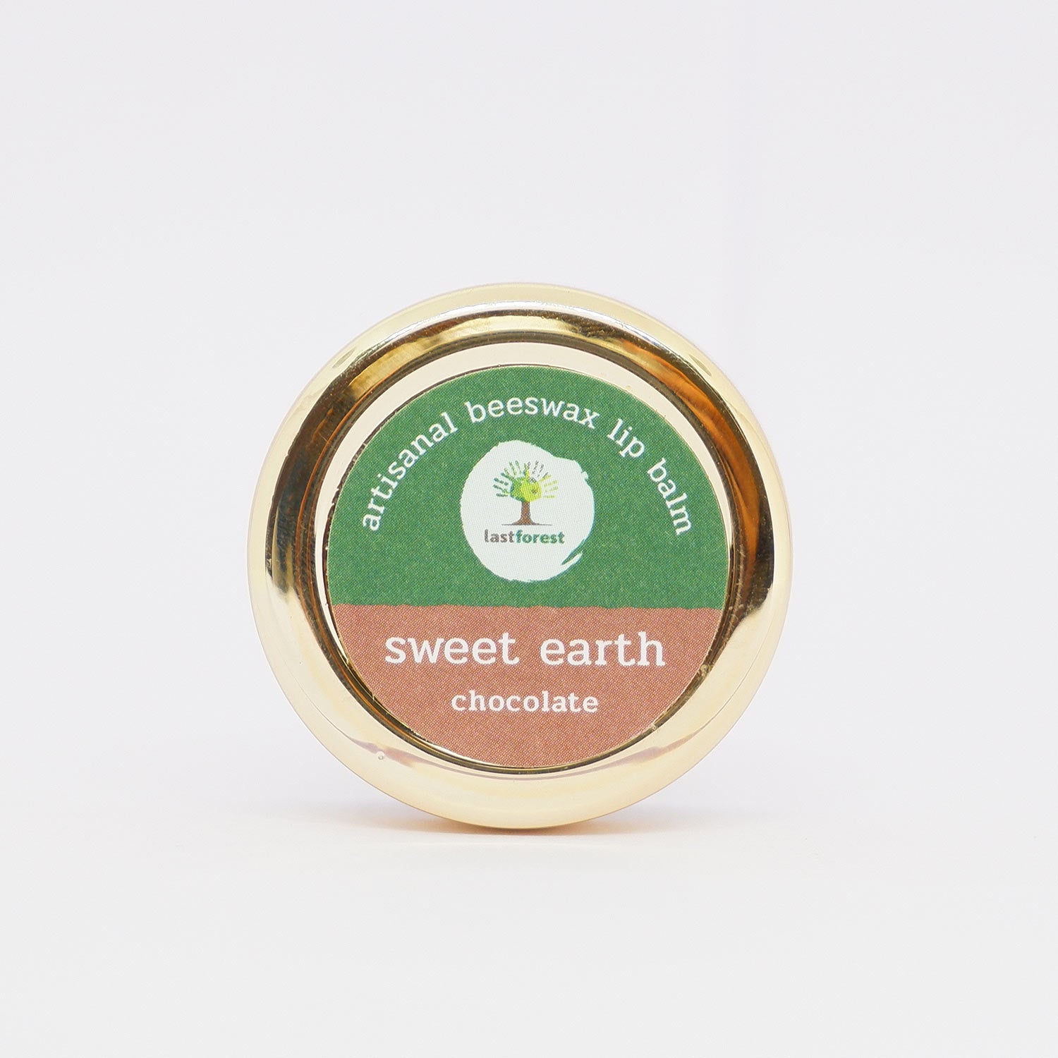 Last Forest Artisanal, Handmade Beeswax Lip Balm Chocolate