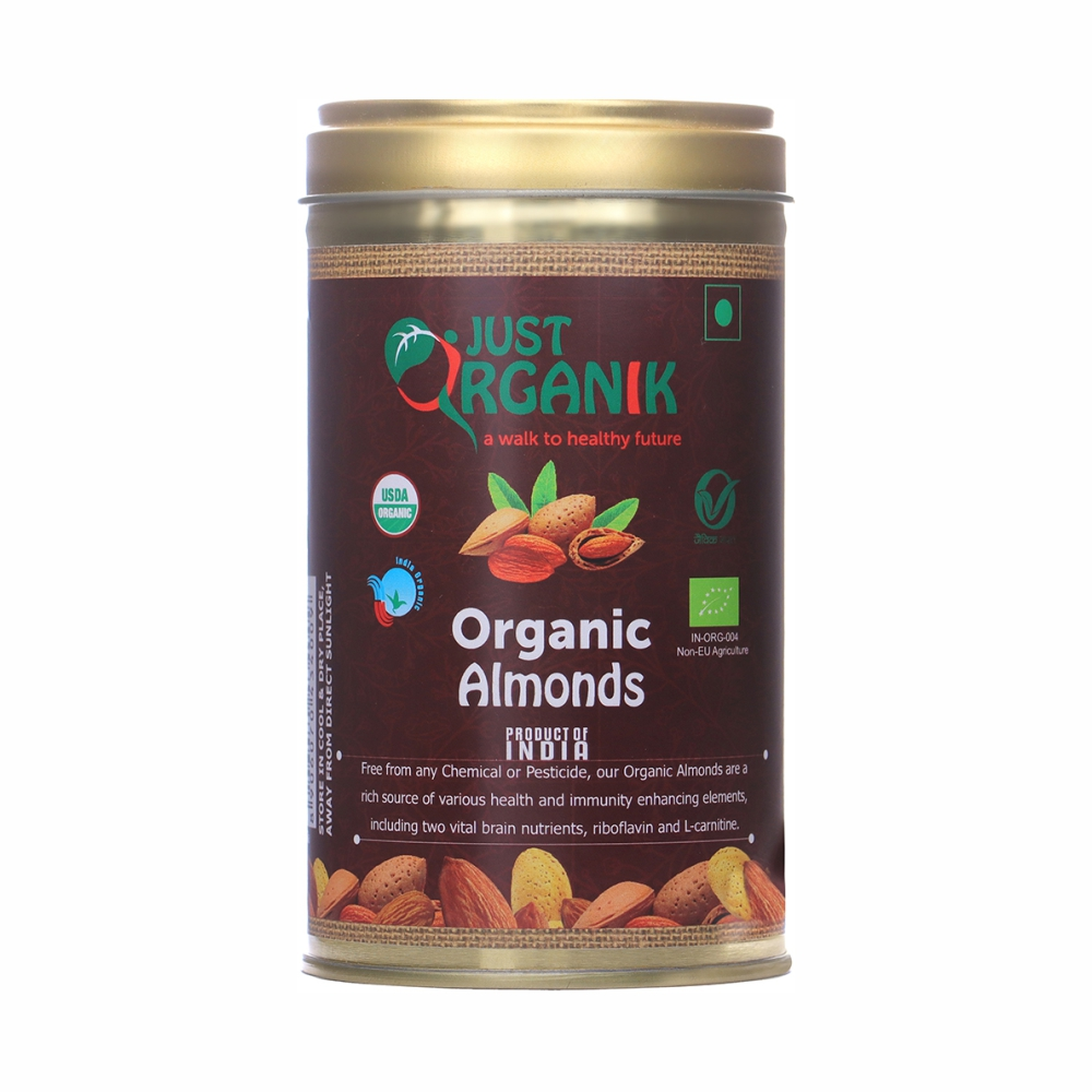 Just Organik Organic Almond 250g