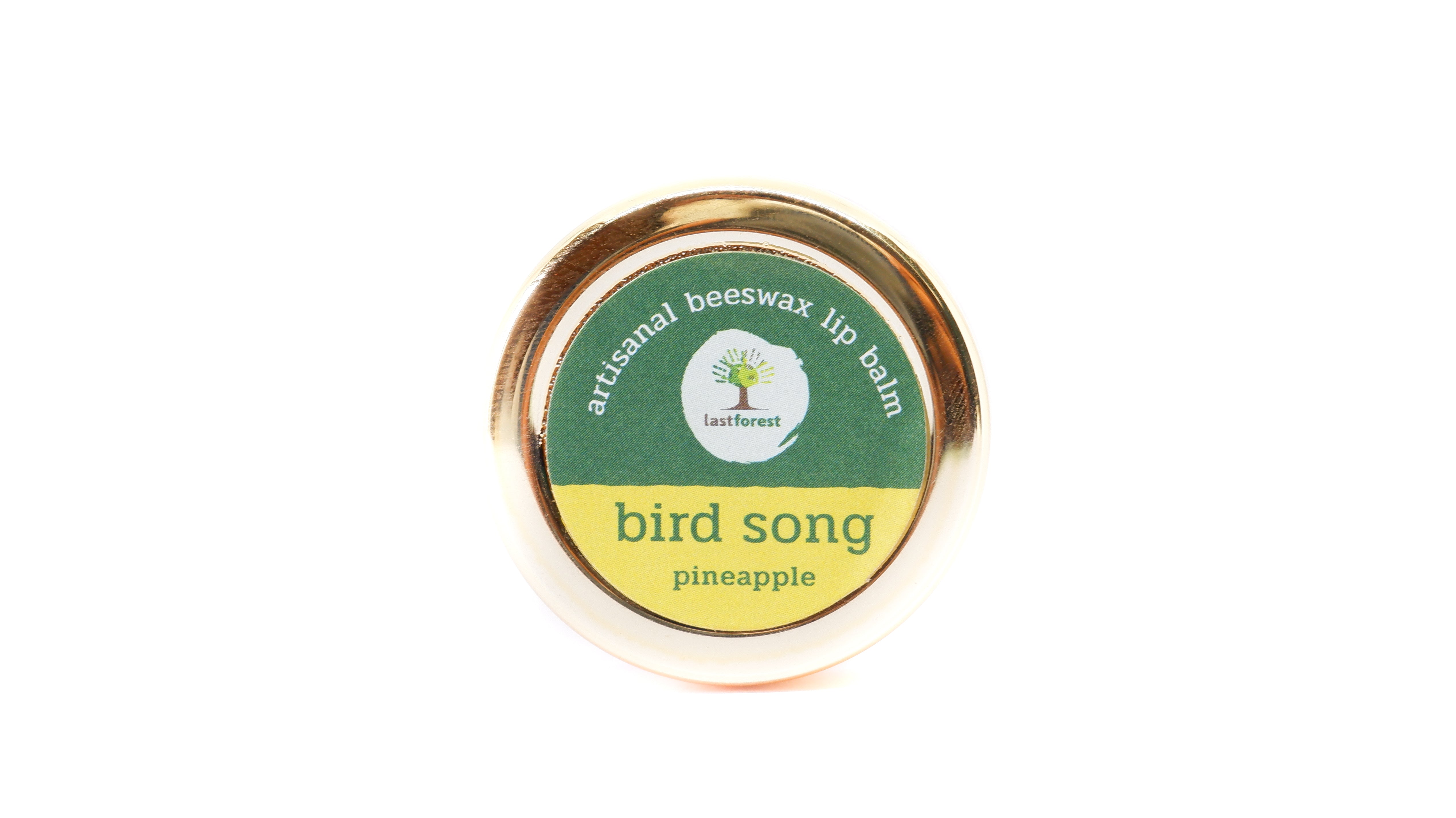 Last Forest Artisanal, Handmade Beeswax Lip Balm Pineapple