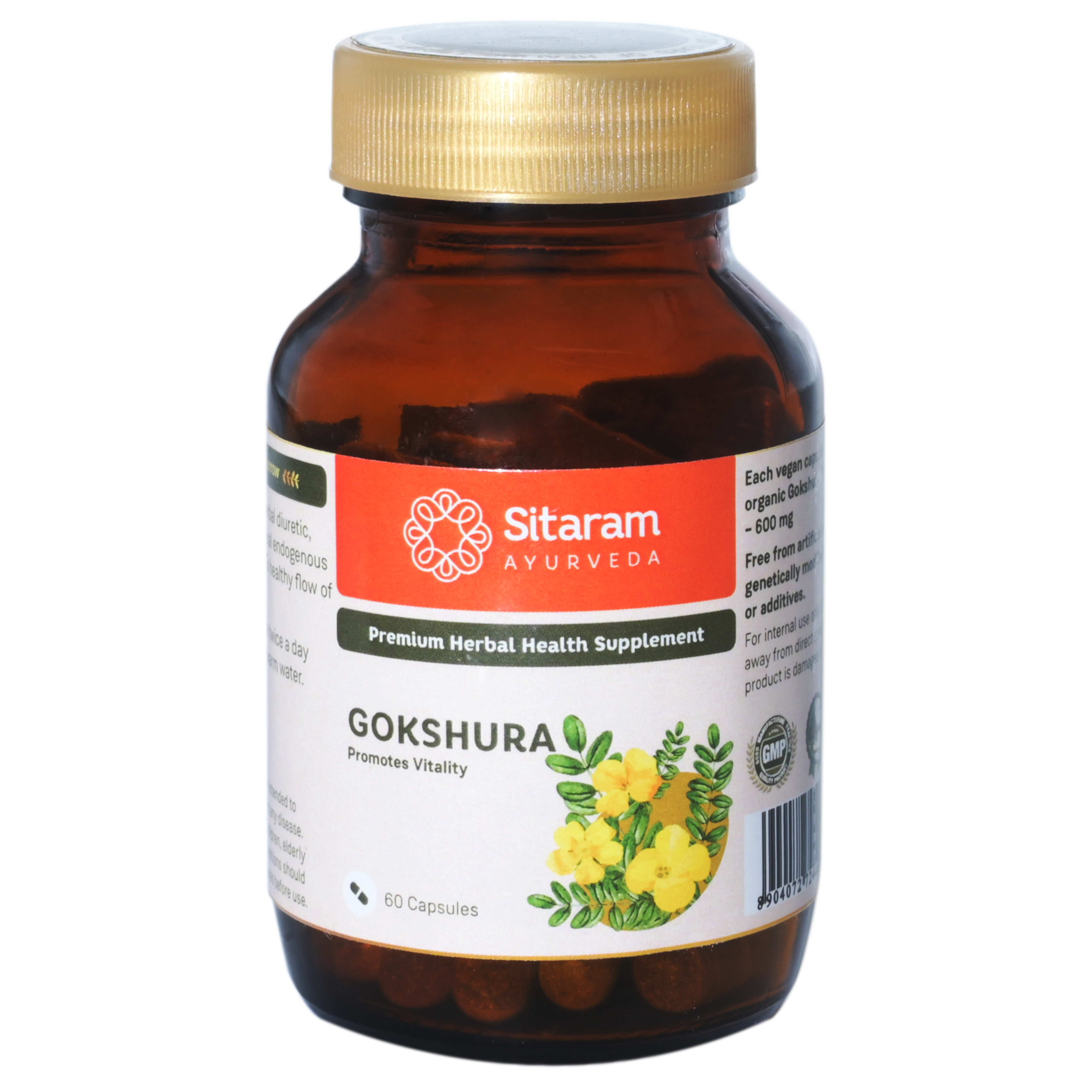 Sitaram Ayurveda Gokshura Capsule 60Nos (Prescription Medication)