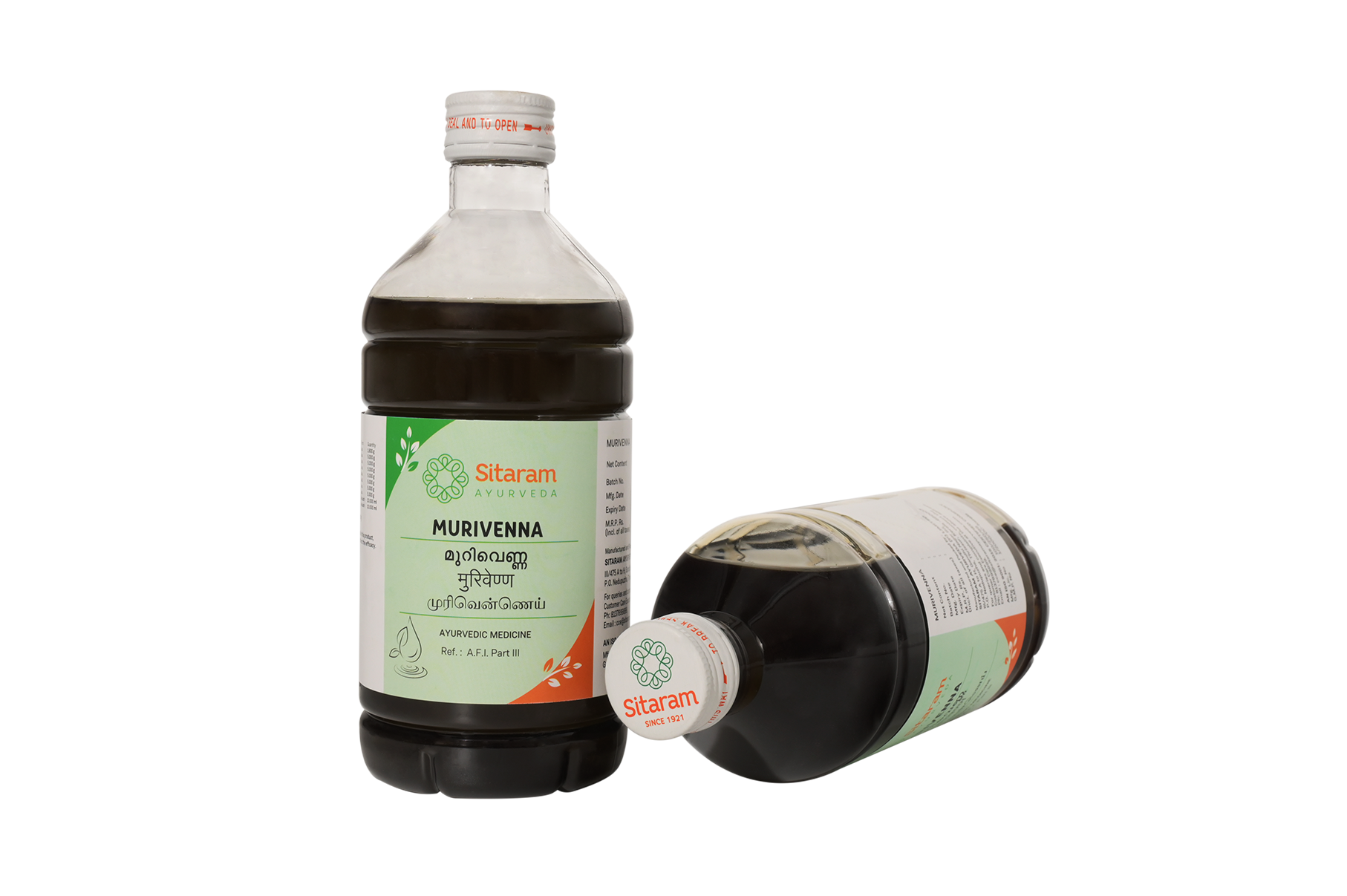 Sitaram Ayurveda Murivenna Oil 450 Ml (Prescription Medication)