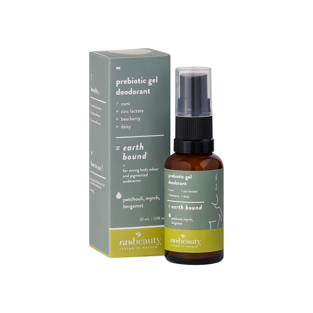 Rawbeauty Wellness Earth Bound Prebiotic gel deodorant 32 ml