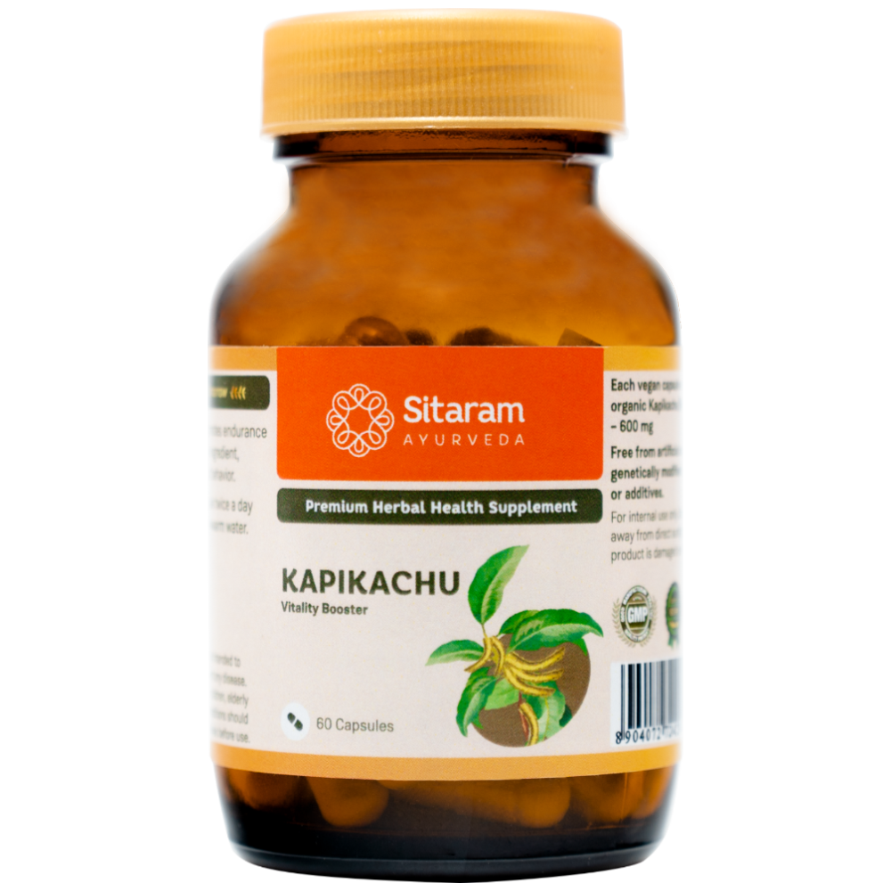 Sitaram Ayurveda Kapikachu Capsule 60Nos (Prescription Medication)
