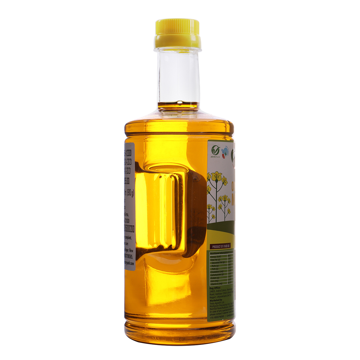 Just Organik Organic Mustard Oil 1L