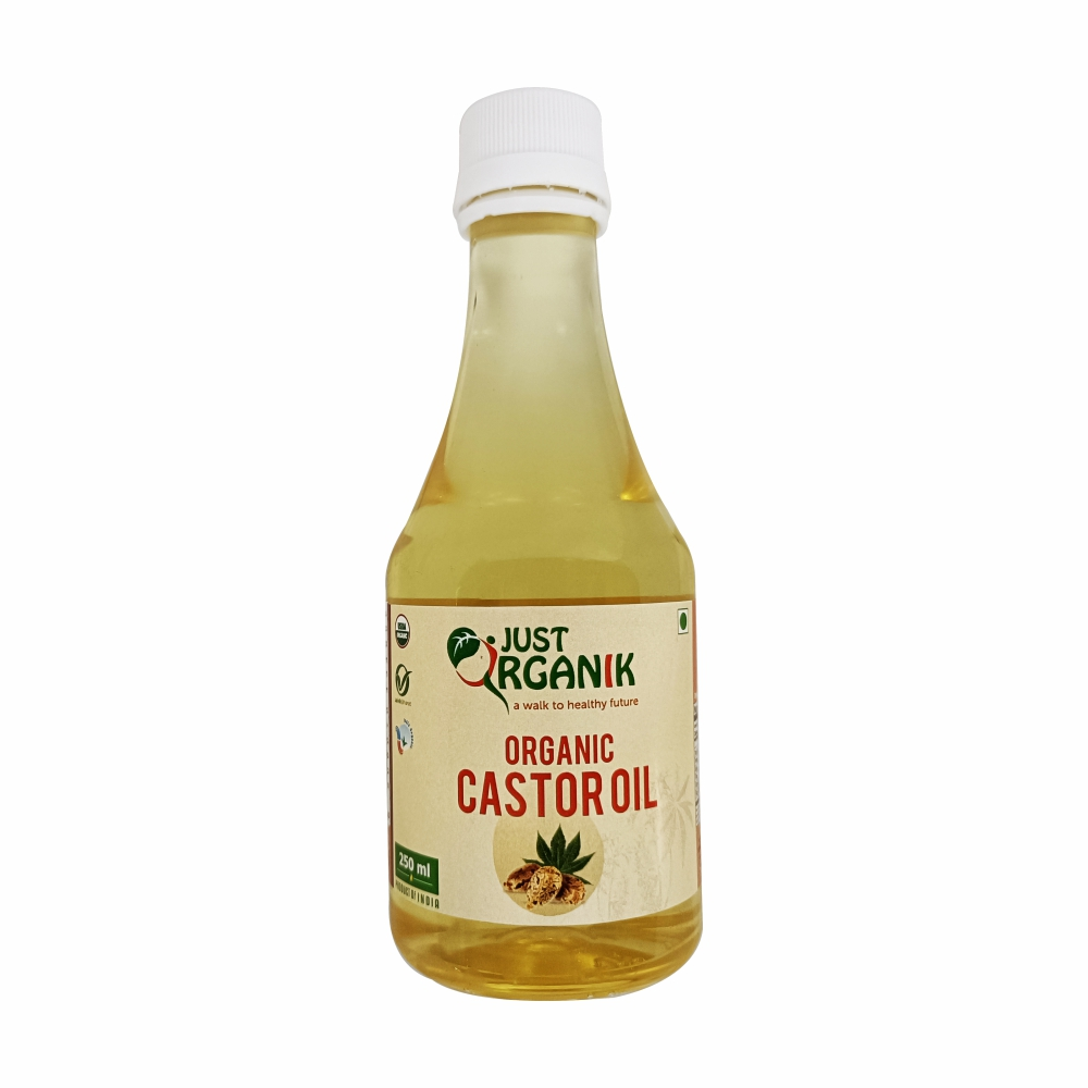 Just Organik Organic Castor Oil 250ml