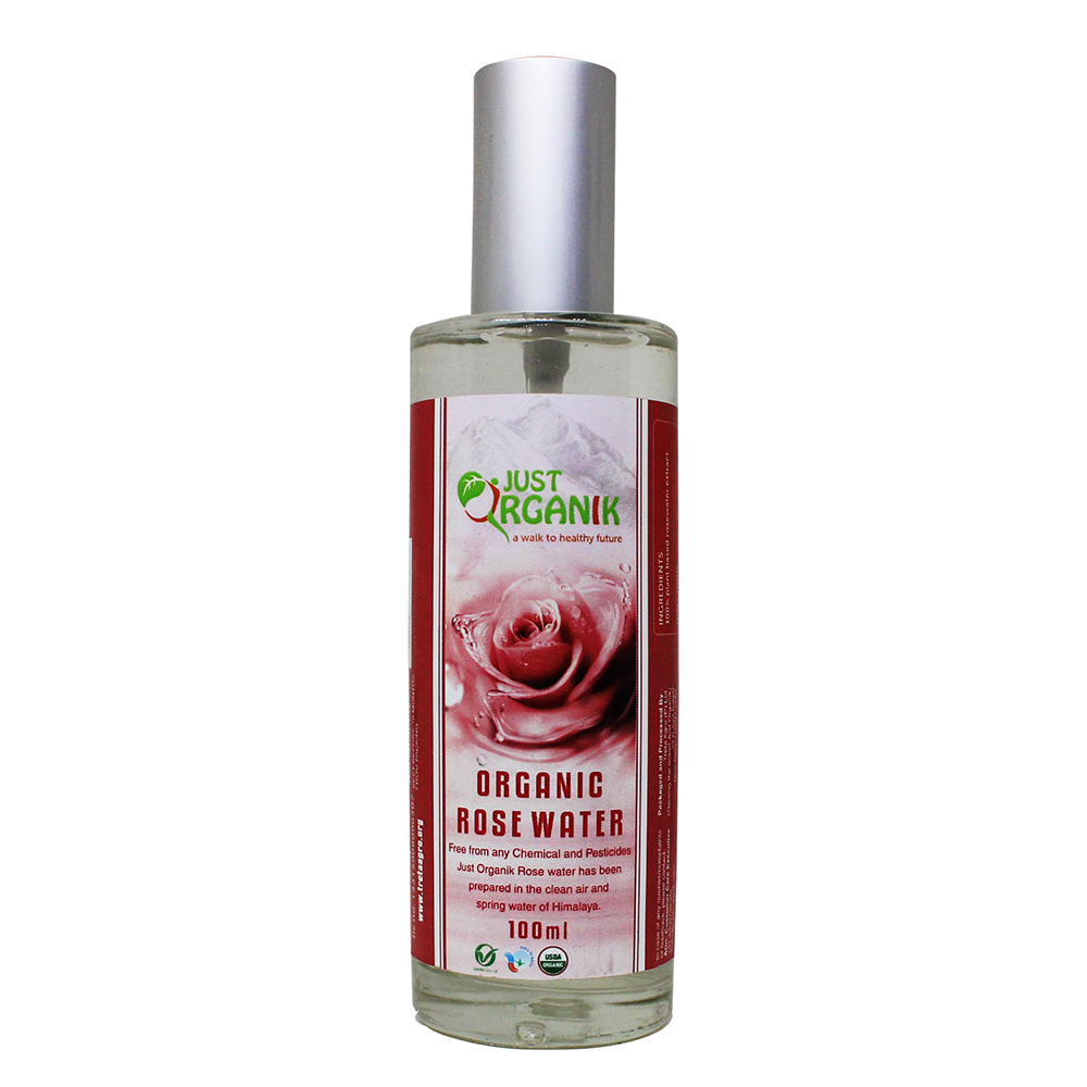 Just Organik Organic Rose Water 100 ml