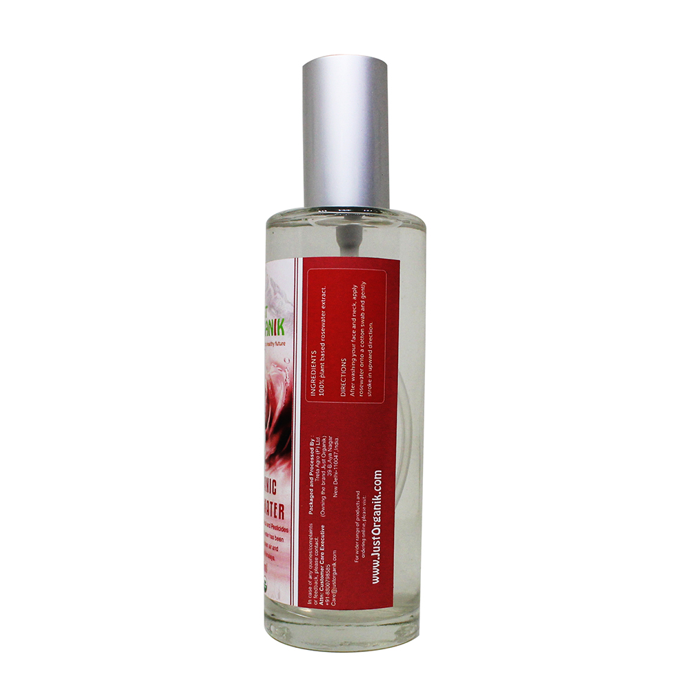 Just Organik Organic Rose Water 100 ml