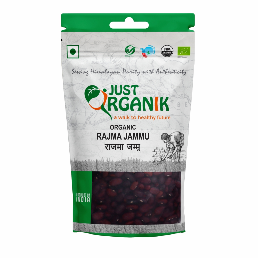 Just Organik Organic Rajma Jammu 1kg
