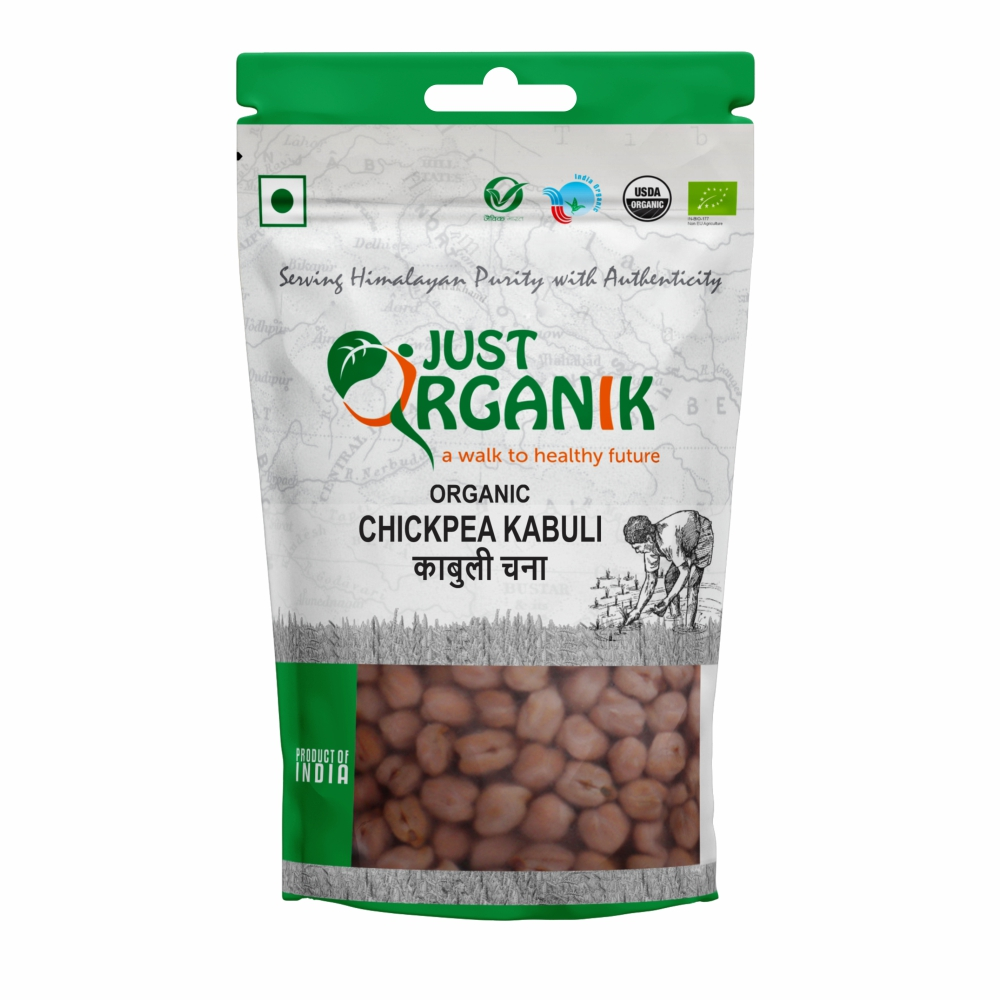 Just Organik Organic Chickpea Kabuli 1 kg