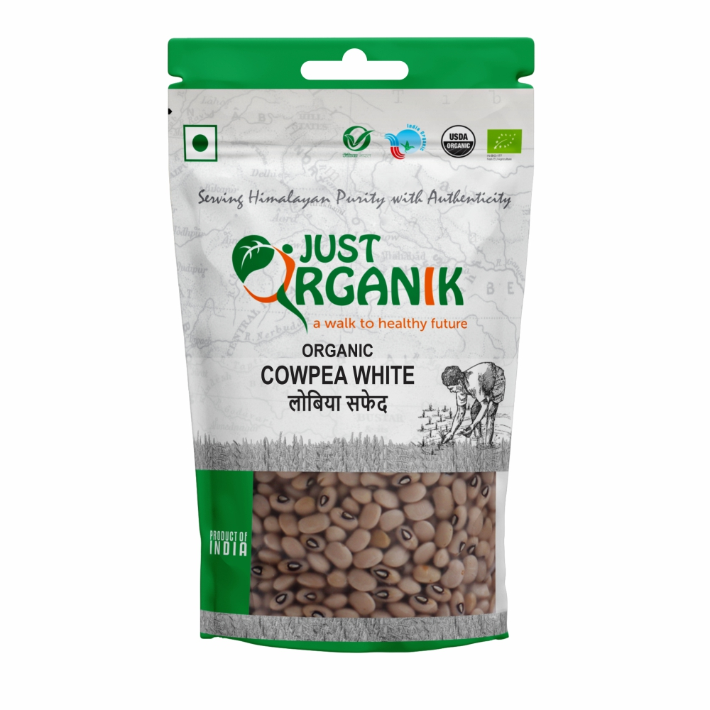 Just Organik Organic Cowpea White (Lobiya/Karamani) 1kg