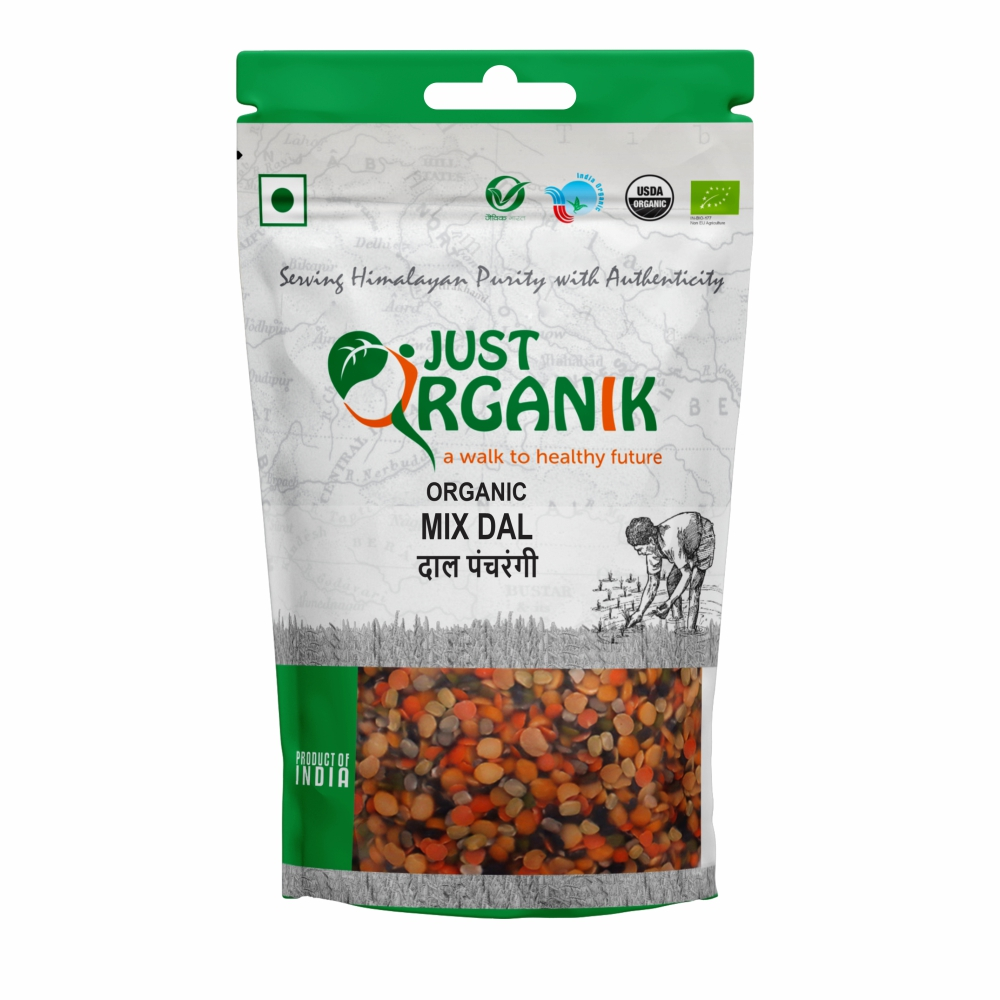 Just Organik Organic Mix Dal/ Panchrangi dal 1kg