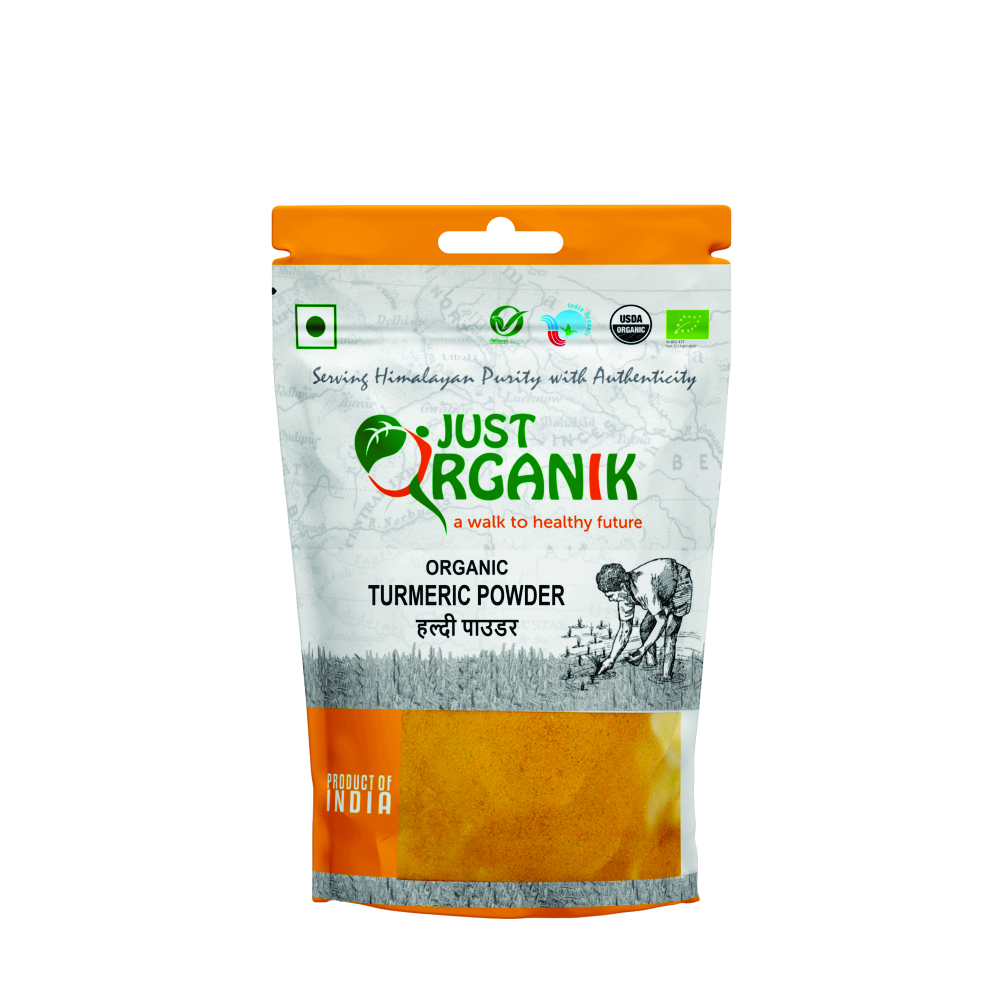 Just Organik Organic Turmeric Powder 500g