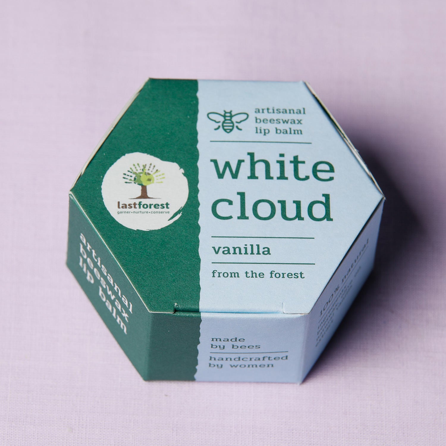 Last Forest Artisanal, Handmade Beeswax Lip Balm Vanilla