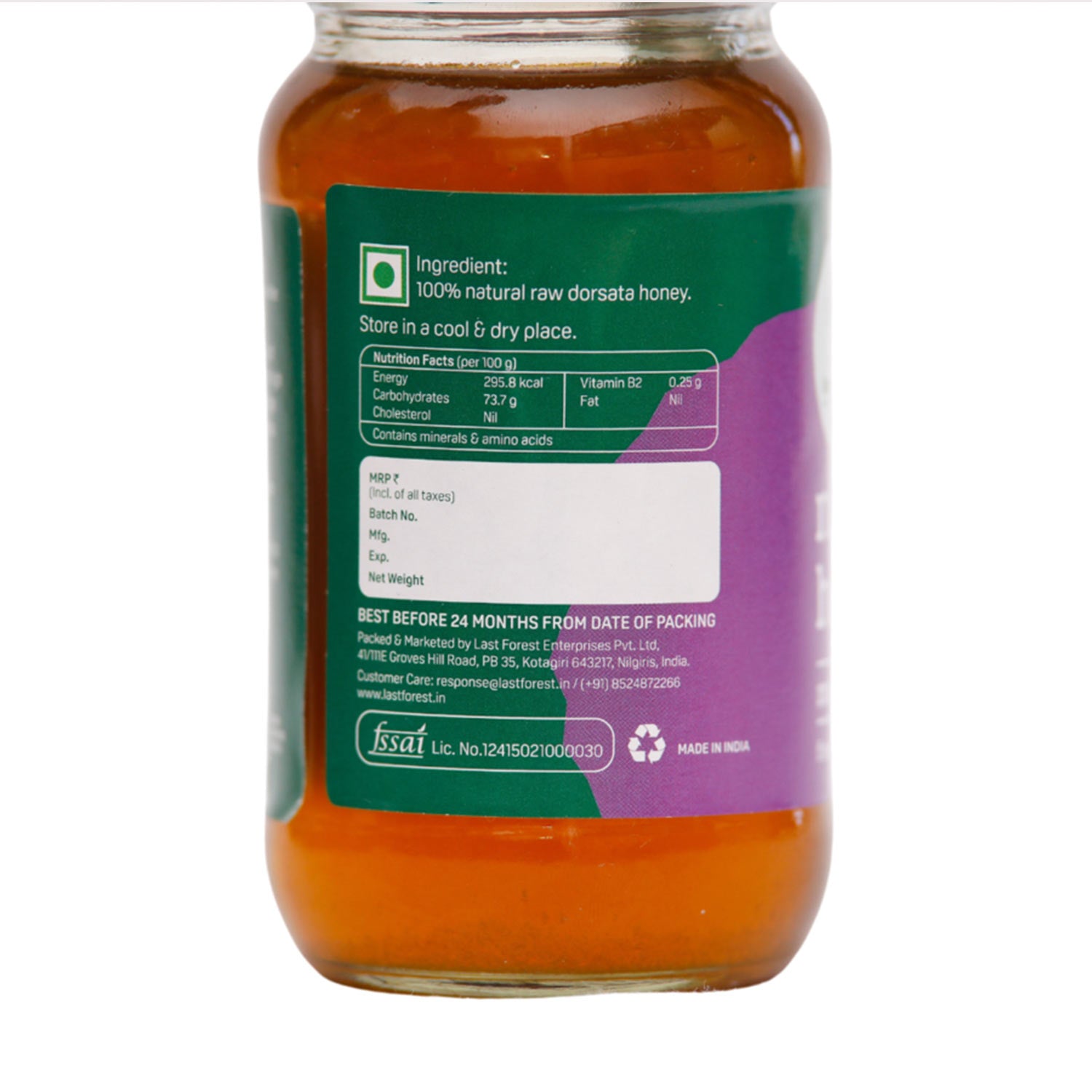 Last Forest Nilgiri Wild Honey