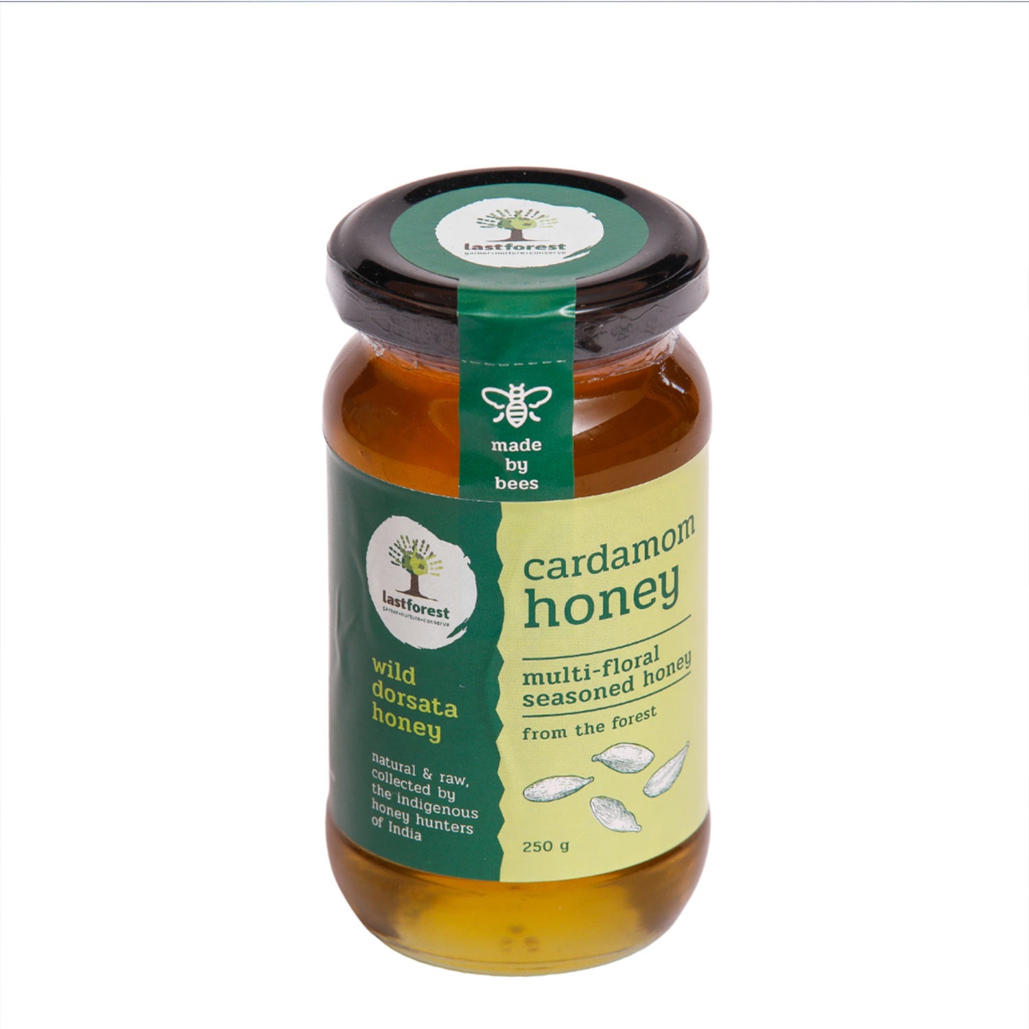 Last Forest Cardamom Spiced Wild Honey 250gms