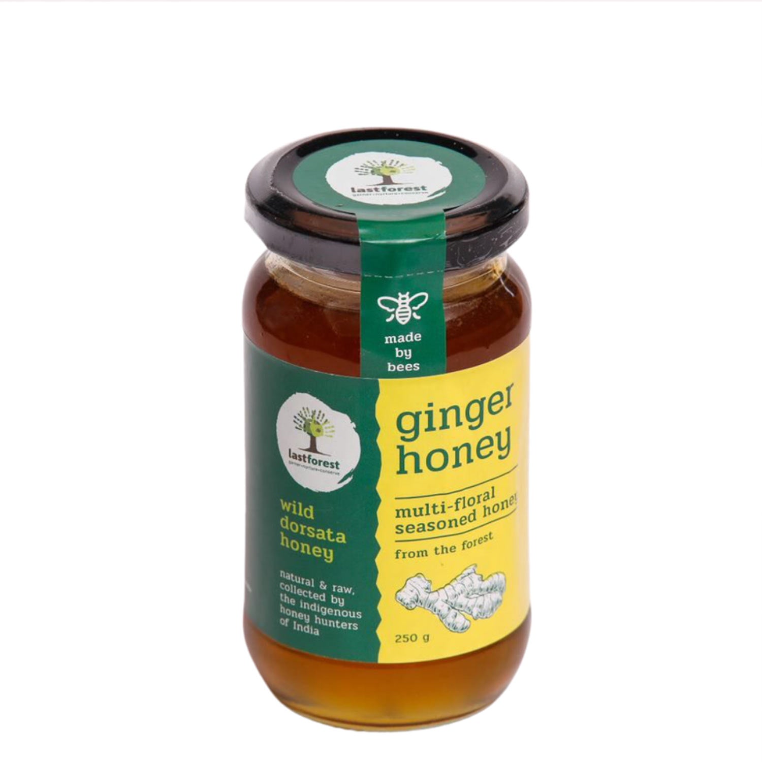 Last Forest Ginger Spiced Wild Honey 250gms